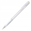Gélové pero PENTEL K118 HybridGel, biele