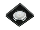 Sklenené stropné svietidlo CRYSTAL Black EDO777133