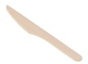 Jednorazové drevené nože 16,5 cm 100 kusov Eko