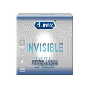DUREX INVISIBLE XL kondómy 3 kusy