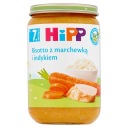 HiPP Rizoto s mrkvou a bio morčacím mäsom, 220g