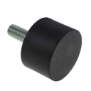 Vibroizolátor nárazník Typ D 30X10 M8X20 55 ShA