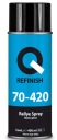 Lesk ČIERNY LAK Q-REFINISH professional 2158