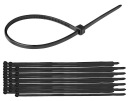 Sťahovacie pásky Sťahovacie pásky 4,8 x 200 mm UV odolné čierne 25 ks.
