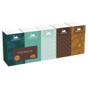 Harmony Premium Extra mäkké hygienické obrúsky 4 vrstvy 10 x 9 kusov