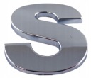 CHROME PÍSMENO S S VEĽKÉ 5,6CM P1G53 ZNAK PÍSMENO