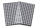 SILNÉ SAMOLEPIACE KRÚŽKY NA VELCRO KRUHY 10mm BIELE 126 ks.