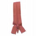 YKK plastový zips 20 cm na nohavice DIRTY PINK