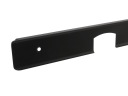 UHLOVÁ LIŠTA NA SPOJENIE DESKY R5 38MM, ČIERNA