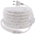 2835 Sada pásika 100 LED/m 2m studená 230V IP67