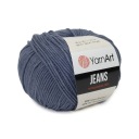 50 g priadze, 55 % bavlna 45 % akryl, YarnArt Jeans denim 68