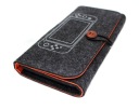 IRIS Envelope obal, plstený obal pre Nintendo Switch Lite, sivý