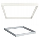 Prisadený rám LATCH PC pre LED panel 60x60