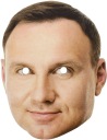Papierová maska ​​Andrzej Duda Prezident PiS Dudu Prestrojenie Politika Politika
