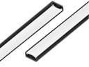 ČIERNY PROFILOVÝ LED PÁS 50 CM OBOJSTRANNÁ ML PÁSKA