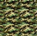 BANDANA BANDAMA BANDAMA ŠATKA CAMO ZELENÁ