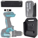 UNIVERZÁLNY DRŽIAK NÁRADIA + SET DRŽIAK NA BATÉRIU MAKITA 18V