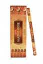 Indické vonné tyčinky Sandalwood-Rose, HEM