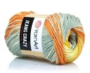 YARNART JEANS CRAZY PRIADZ Č. 8210 MULTICOLOR