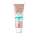 EVELINE FOUNDATION CC 50 SVETLO BÉŽOVÁ 30ML. FAREBNÉ SVETLO