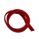 KEDRA BIZA PIPE PVC PÁSKA, mäkká, ČERVENÁ