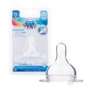 CANPOL Mini silikónová vsuvka pre širokú fľašu 1 ks 0-3m 21/719