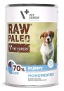RAW PALEO Puppy Treska Monoproteín 400g