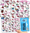 UMÝVAJÚCE DOČASNÉ TETOVANIE PRE DETI HELLO KITTY ORIGINÁLNE DIZAJNY