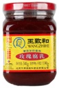 Fermentované tofu (hong furu) v omáčke z červenej ruže 340g Wangzhihe