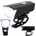 BIKE LAMP predné biele svetlo osvetlenie bicykla 300 lm držiak