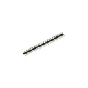 Plug-PINS 1x40 uhlový asymetrický raster 2,54mm goldpin