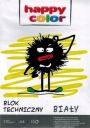 Biely technický blok A4/10. Veselá farba