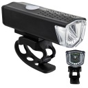 BICYKELOVÁ LAMPA 300 lm biele svetlo predné osvetlenie do držiaka na bicykel