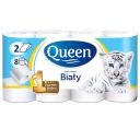 Queen toaletný papier neparfumovaný 8 ks.