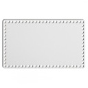 biely základný košík dno 22x37cm HDF obdĺžnik