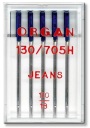 Poloploché riflové ihlice Organ Jeans, hrúbka 110