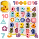DREVENÝ ABABUS PRE DETI SORTER PUZZLE MONTESSORI NARODENINOVÝ DARČEK