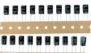 100uF 50V 100 µF 50 V LEAGUER (20 KS) ELEKTROLYTICKÝ KONDENZÁTOR