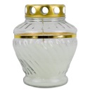 Sviečka sypaná 16 cm Biela DP35ms