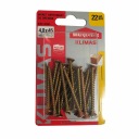 SKRUTKY DO DREVENÉHO NÁBYTKU SKRUTKY MET 4,0x45 mm 22 ks