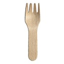 EKO Mini Finger Food banketové drevené vidličky 7,3cm 100 ks.