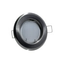 SET GU10 LED žiarovka, sada, 3W, OCELOVÝ DOMČEK, CHROM / MOSADZ / BIELA