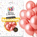 Kovové balóny Rose Gold 36 cm 50ks Premium balón na dekoráciu