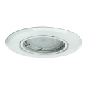 OKRUHÁ GU10 1X5W LED BIELA ​​EKZ2556 Milagro