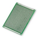 Prototyp DPS 6x8 cm, obojstranný, 594 otvorov, potlač 2,54 mm