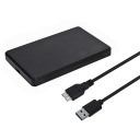 2,5'' DISKOVÝ Púzdro, SATA USB 3.0 HDD BAY + Púzdro