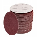 10 x DISC brúsny papier so suchým zipsom 125 mm p100