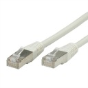 LAN FTP sieťový kábel Cat.5e, zástrčka RJ45, sivá 2m
