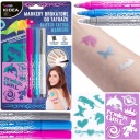 TATTOO MARKERS 3 ks so šablónami KIDEA