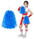 Bambuľka roztlieskavačky CHEERLEADER bambulky MODRÝ outfit